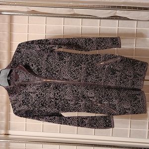 Black and silver jacket